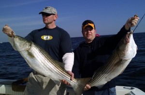 Point Pleasant NJ Striped Bass Fishing