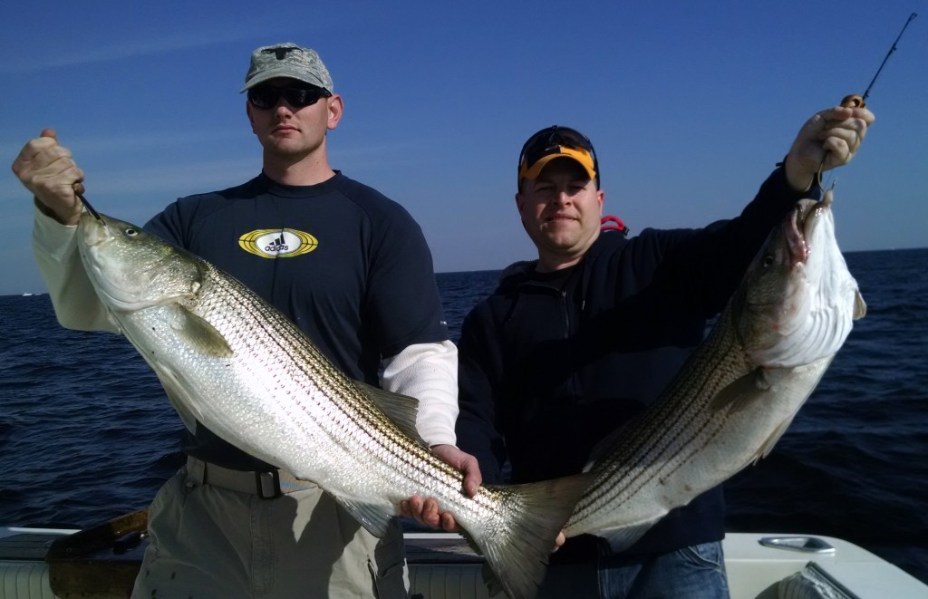 Point Pleasant Striped Bass fishing